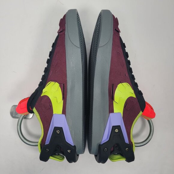 Nike Blazer Low Acronym Men's Night Maroon Sneakers DN2067-600 US Size 6 NWB - Picture 8 of 11